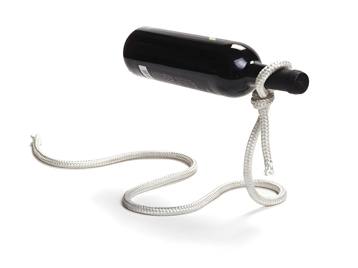 Lasso porte bouteilles design Blanc  PA Design