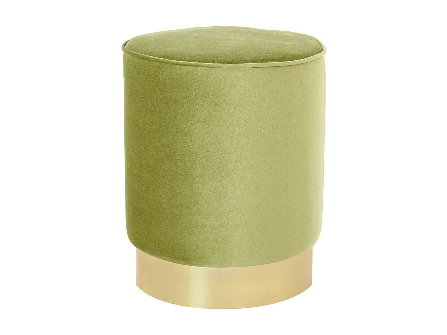 Pouf Design en Velours "Nena" 43cm Vert