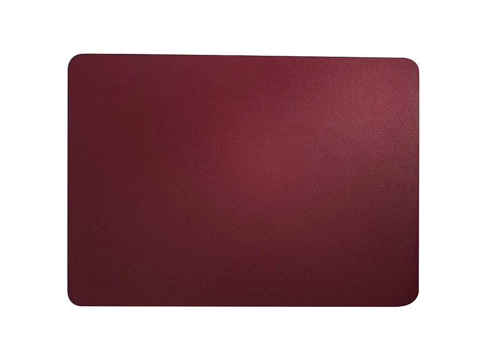 Mantel individual en PVC rojo