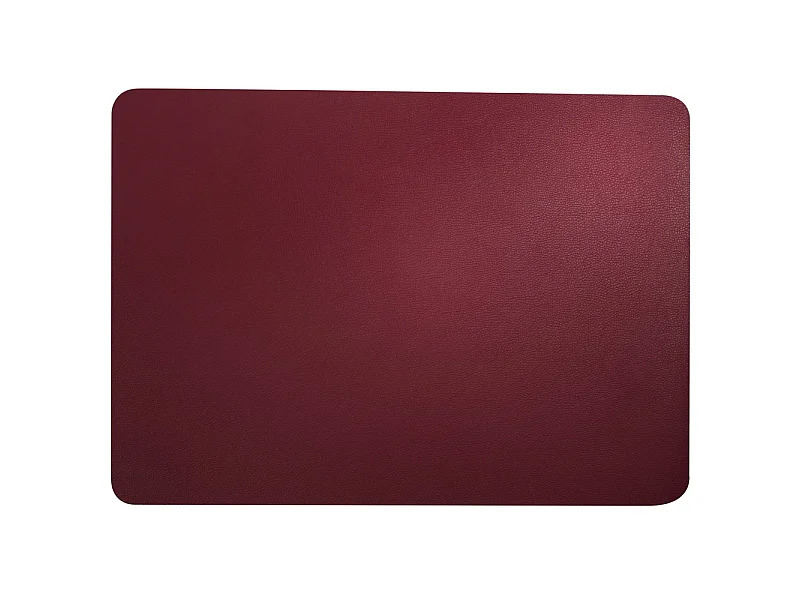 Mantel individual en PVC rojo