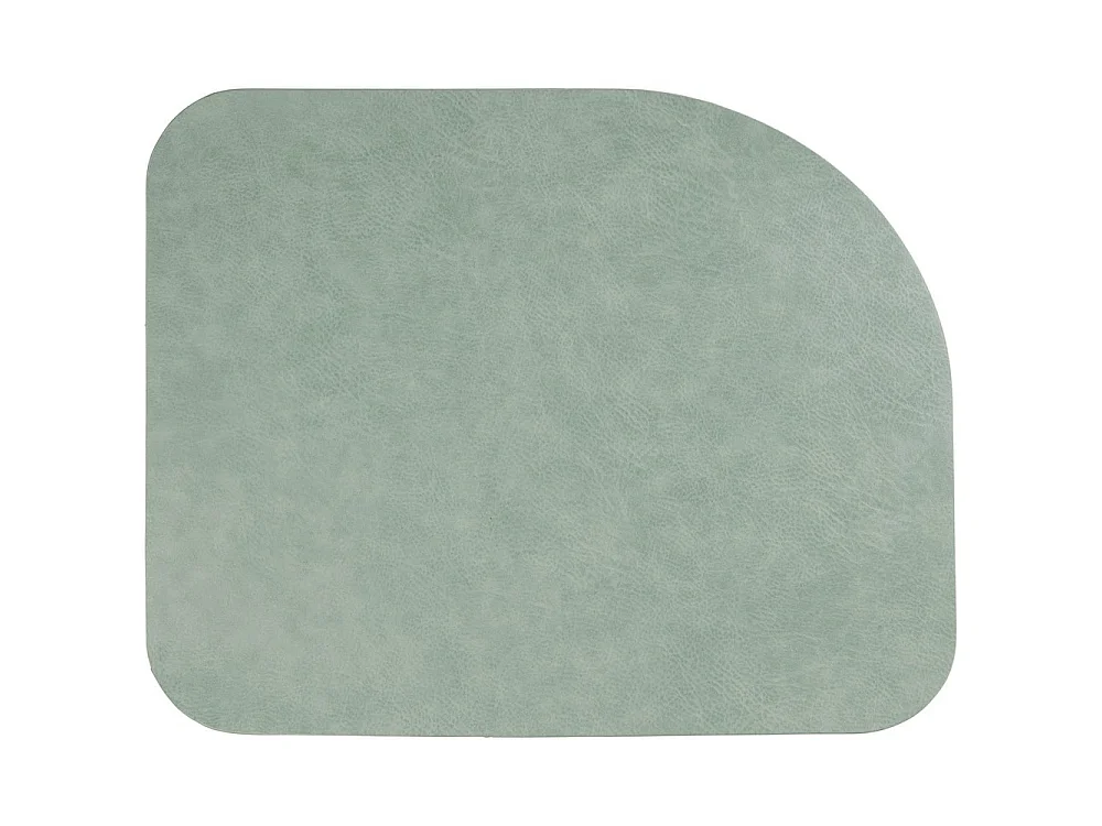 Set de table cuir vegan organique Vert menthe  Asa