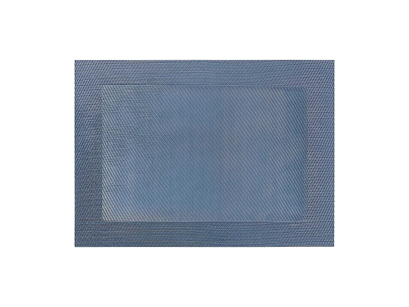 Mantel individual de PVC azul 33x46cm