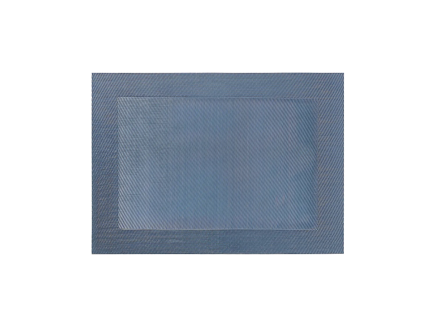 Tovaglietta in PVC blu 33x46cm