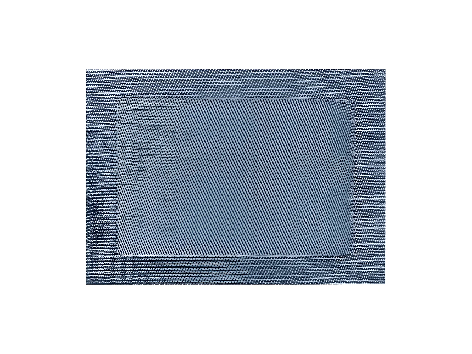 Tovaglietta in PVC blu 33x46cm