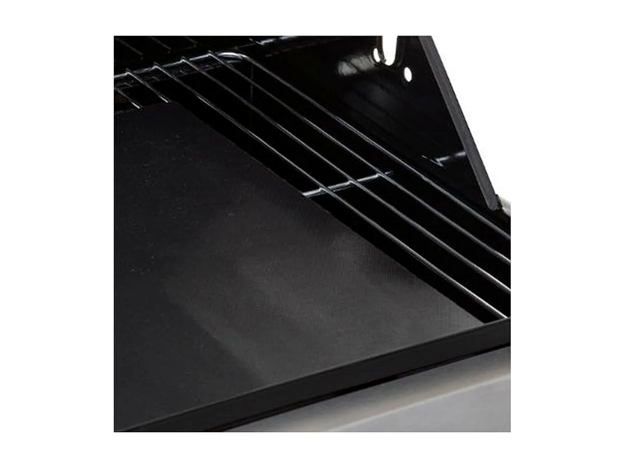 Lot de 6 Feuilles de Cuisson "BBQ" 40cm Noir