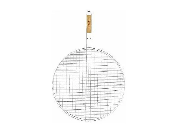 Double Grille Barbecue Ronde "Summer" 50cm Chrome
