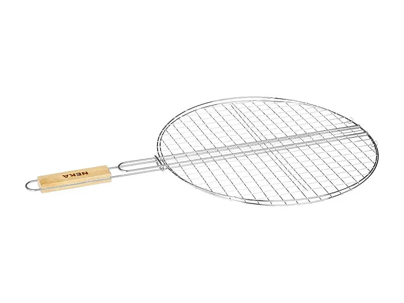 Double Grille Barbecue Ronde "Summer" 40cm Chrome