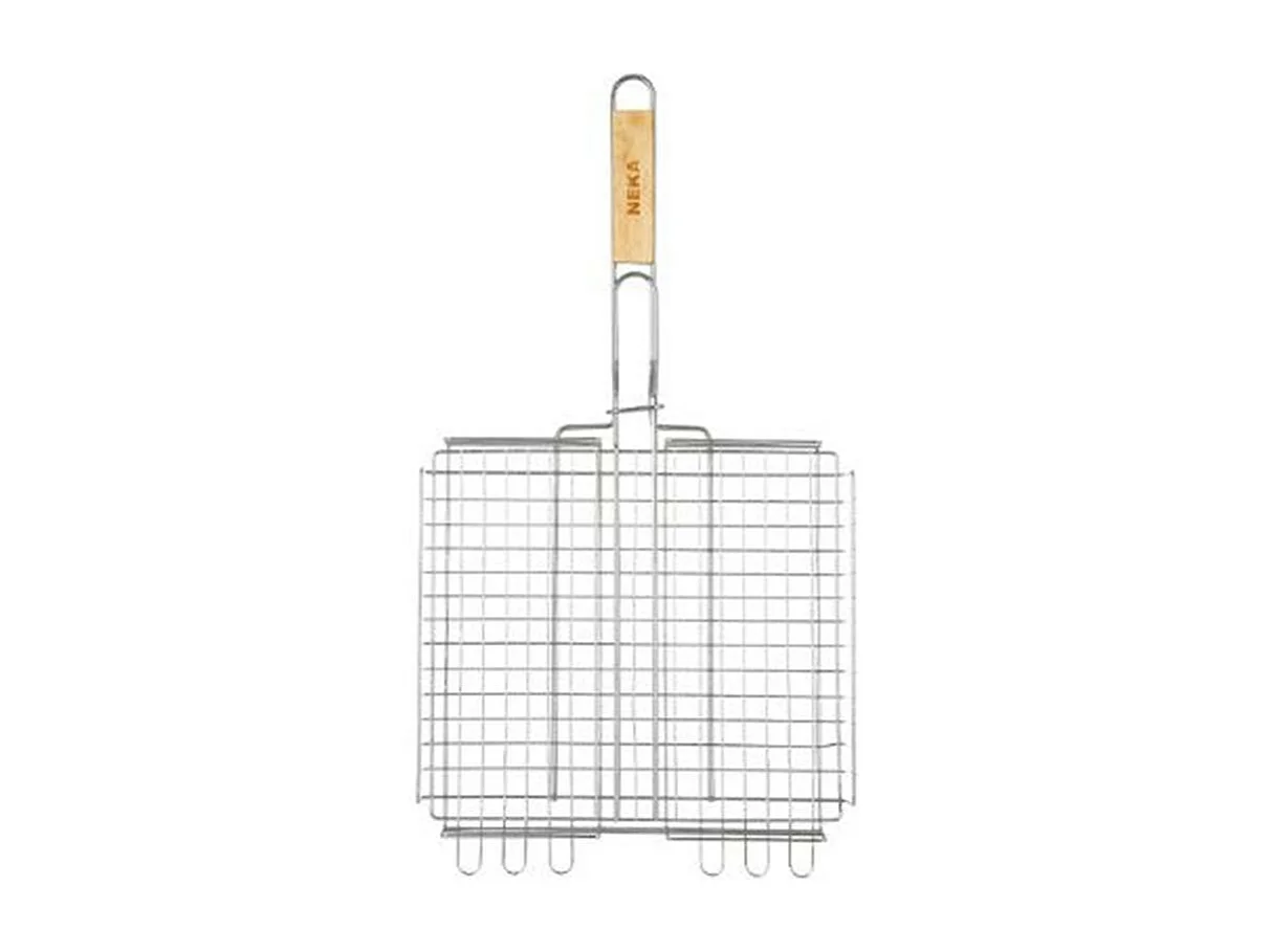 Grille Barbecue Panier "Summer" 34x31cm Chrome