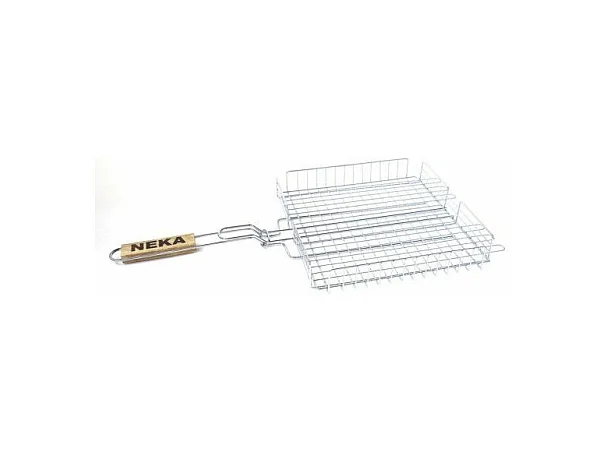 Grille Barbecue Panier "Summer" 34x31cm Chrome