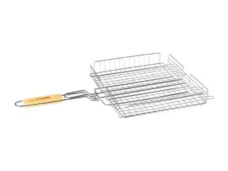 Grille Barbecue Panier "Summer" 34x31cm Chrome