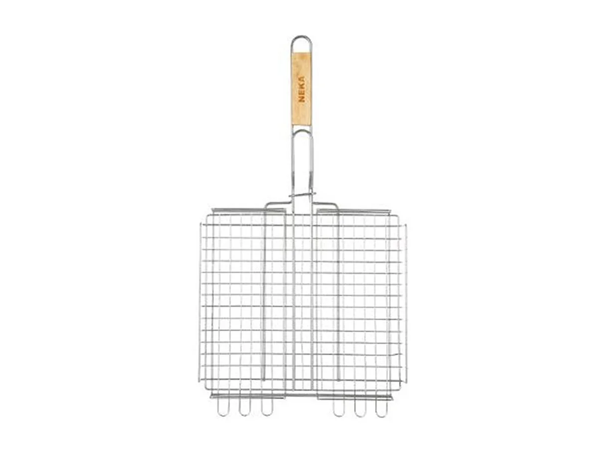 Grille Barbecue Panier "Summer" 34x31cm Chrome