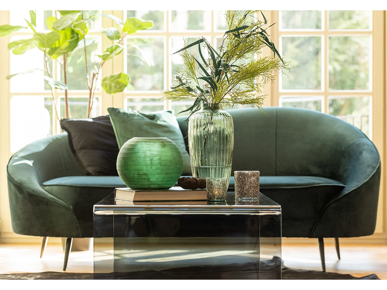 Canapé Design "Sofane" 180cm Vert