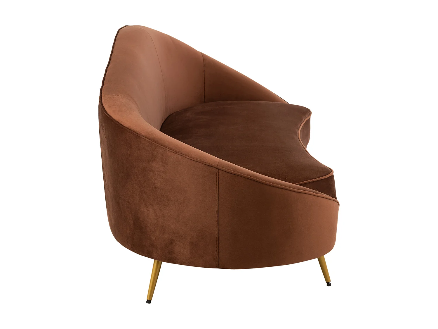 Canapé Design "Sofane" 180cm Marron