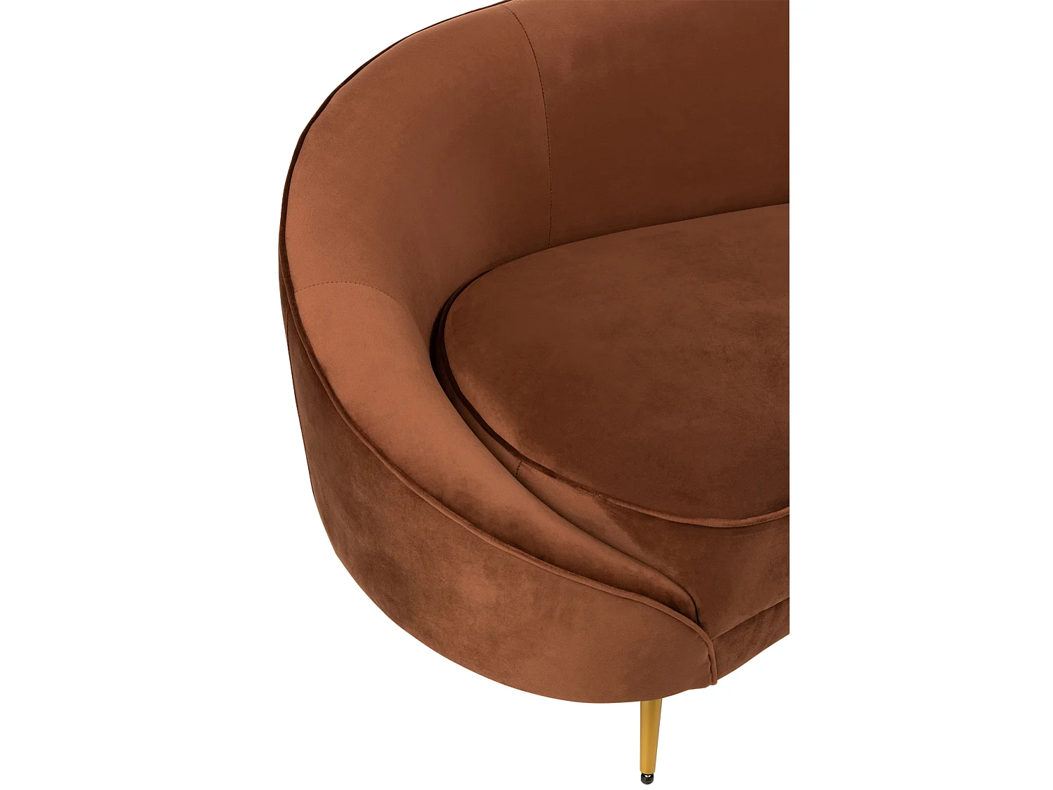 Canapé Design "Sofane" 180cm Marron