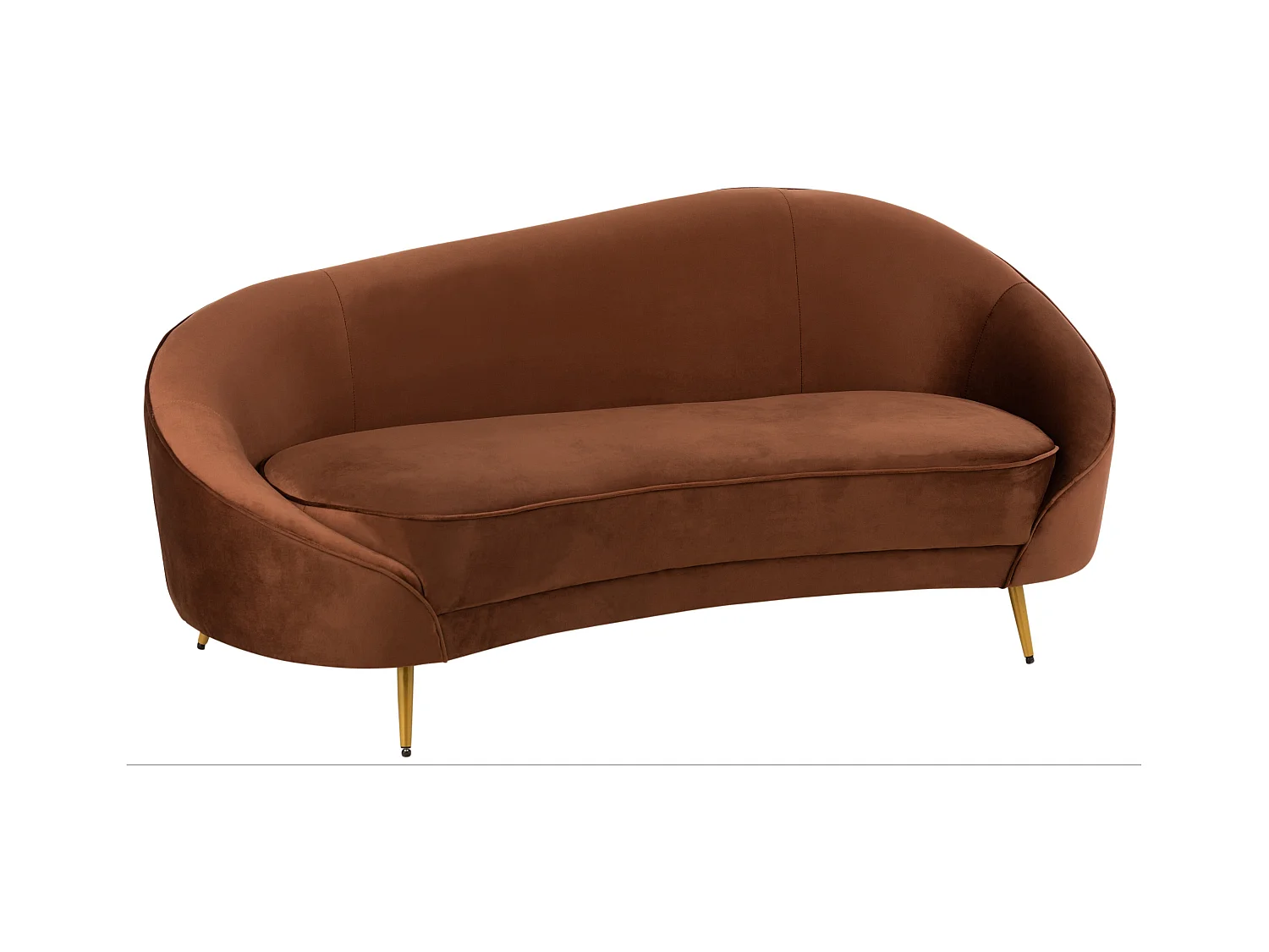 Canapé Design "Sofane" 180cm Marron
