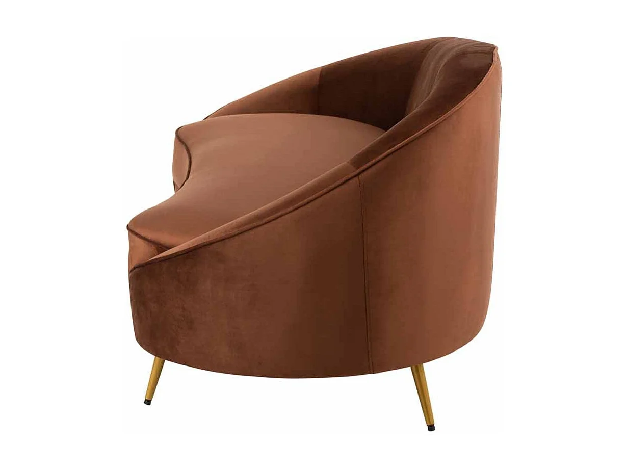 Canapé Design "Sofane" 180cm Marron