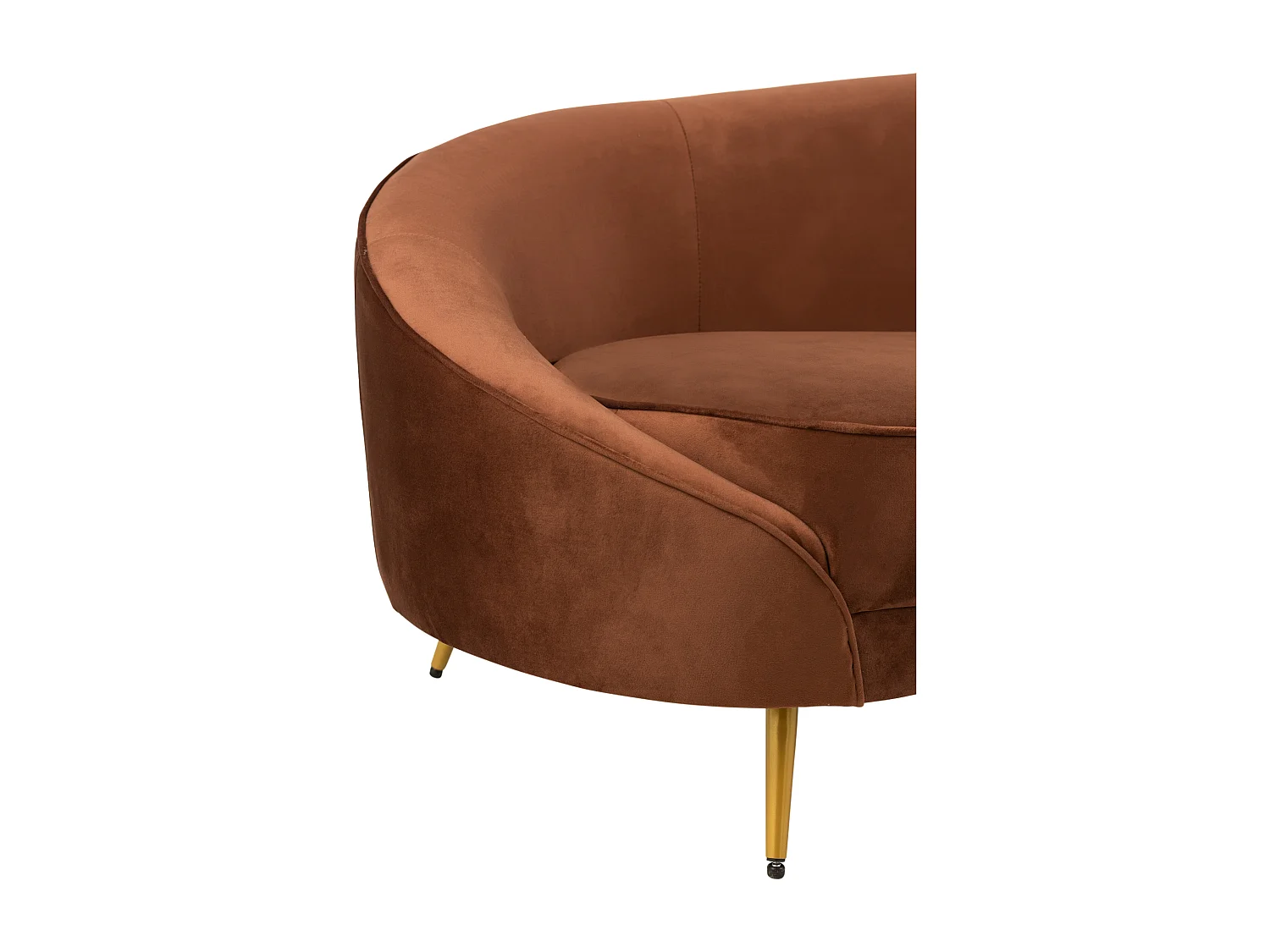 Canapé Design "Sofane" 180cm Marron