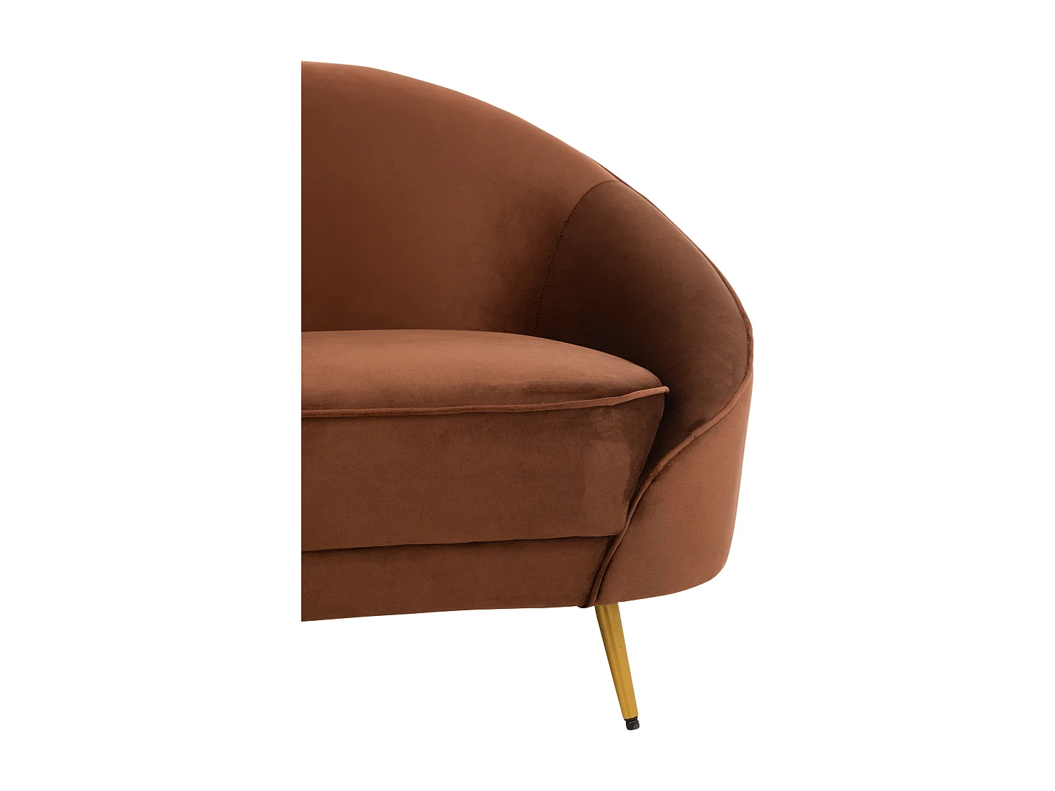 Canapé Design "Sofane" 180cm Marron