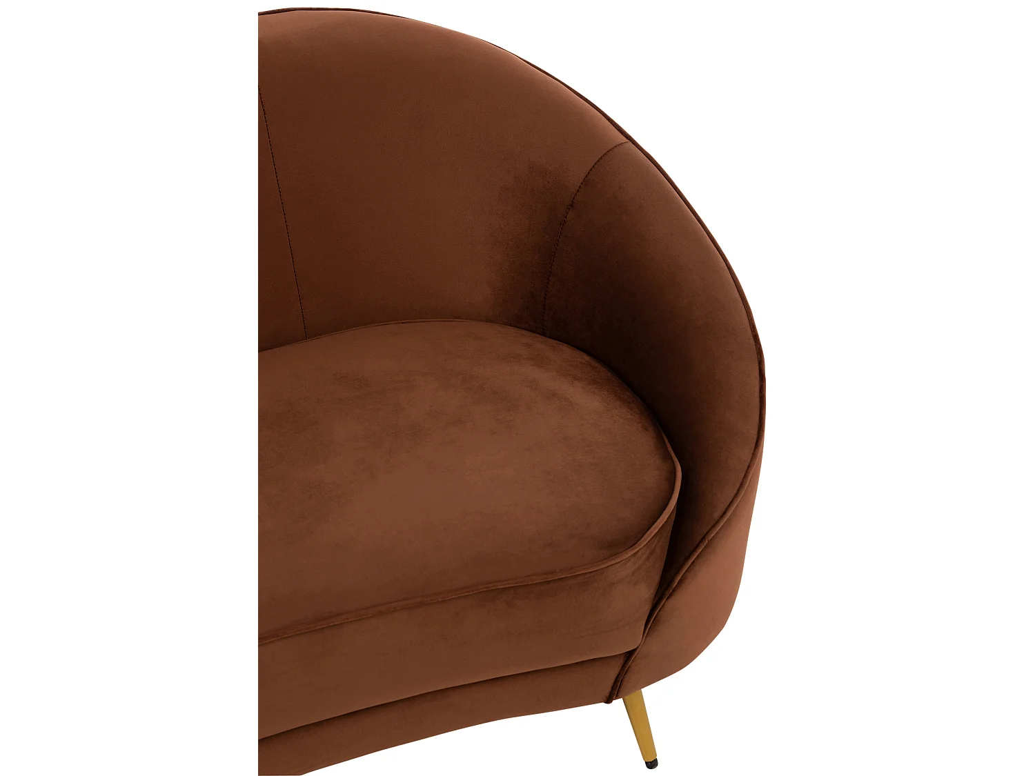 Canapé Design "Sofane" 180cm Marron