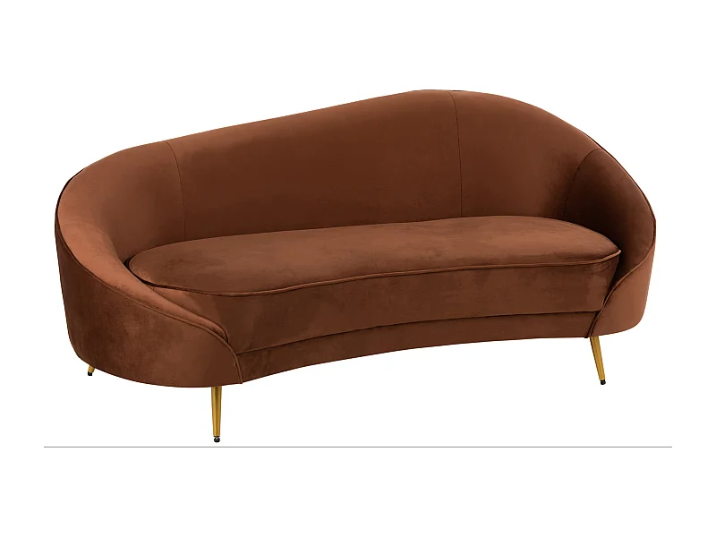 Canapé Design "Sofane" 180cm Marron