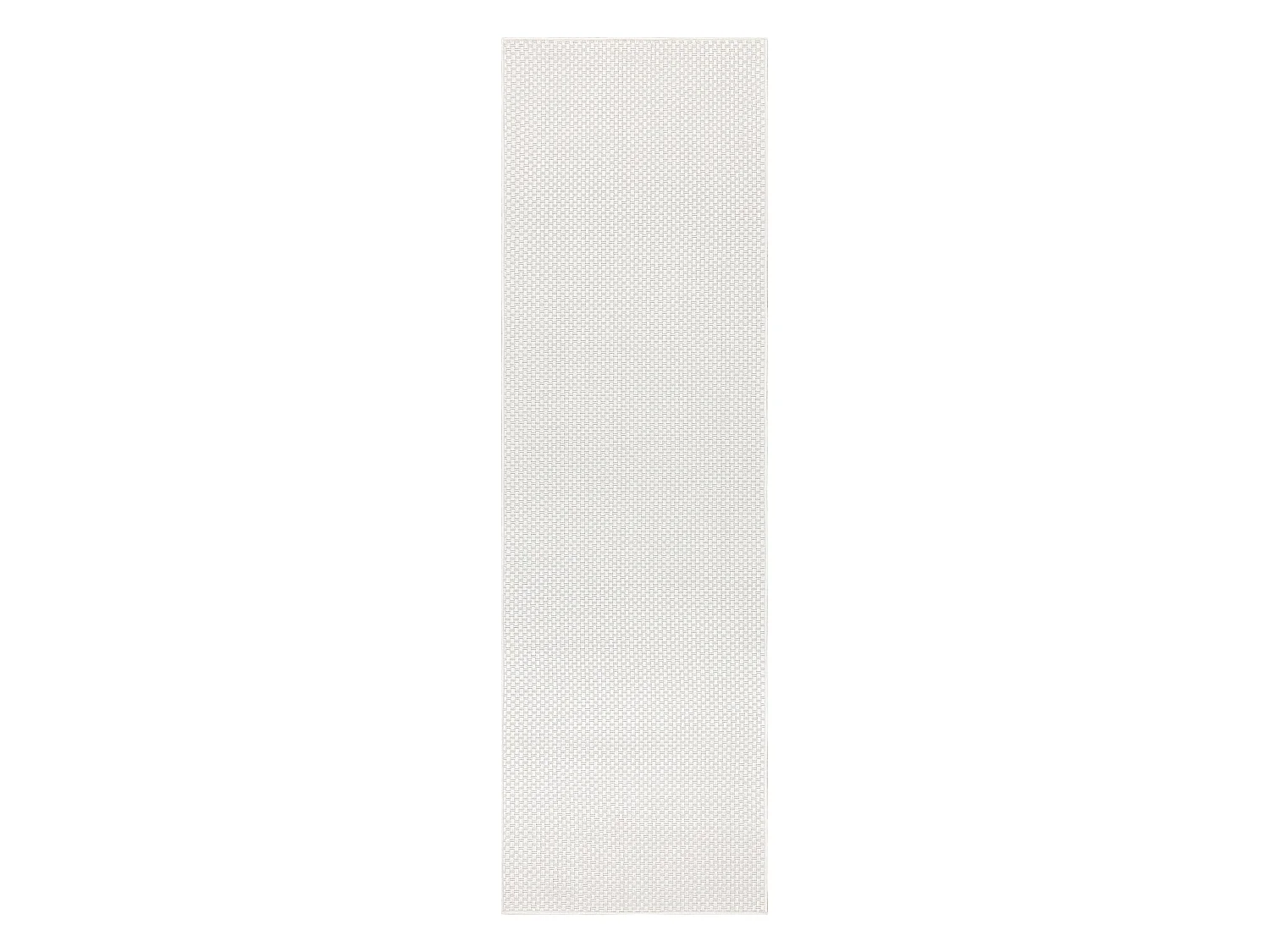 Tapis, tapis de couloir TIMO 6272 SIZAL extérieur blanc 80x250 cm