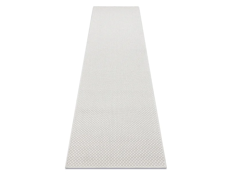 Tappeto, tapis de couloir TIMO 6272 SIZAL all'aperto bianco 70x250 cm