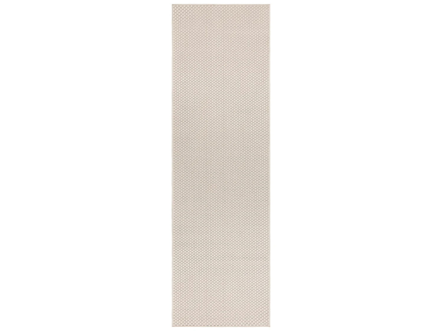Tapis, tapis de couloir TIMO 6272 SIZAL extérieur beige 60x300 cm