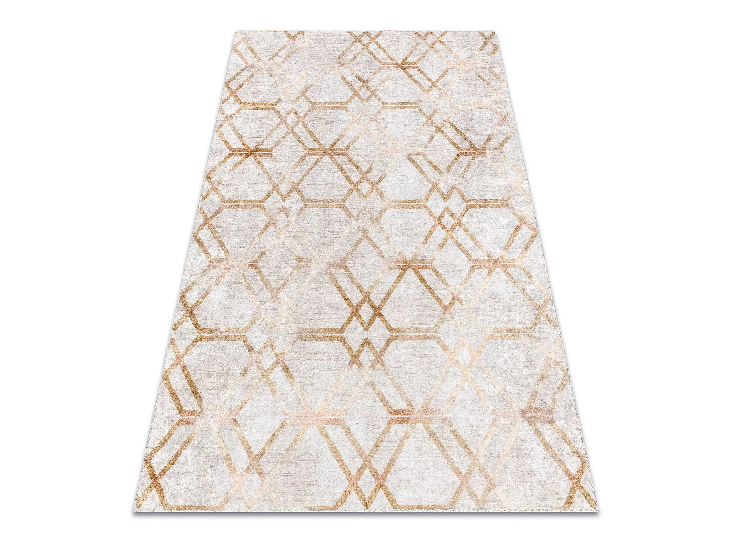 Tapis lavable MIRO 51805.804 Géométrique, treillis antidérapant - o 80x150 cm