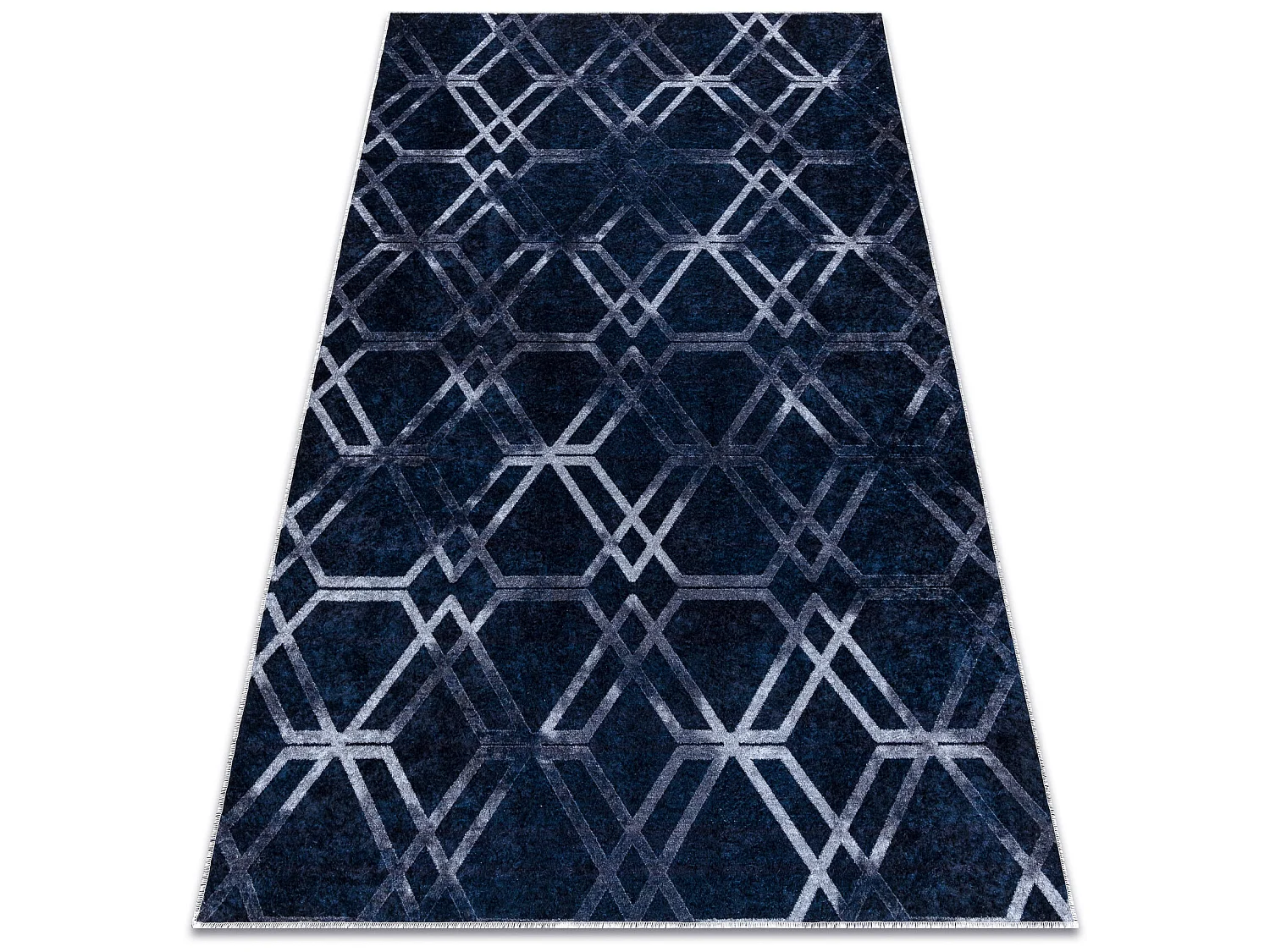 Tapis lavable MIRO 51805.802 Géométrique, treillis antidérapant - b 80x150 cm