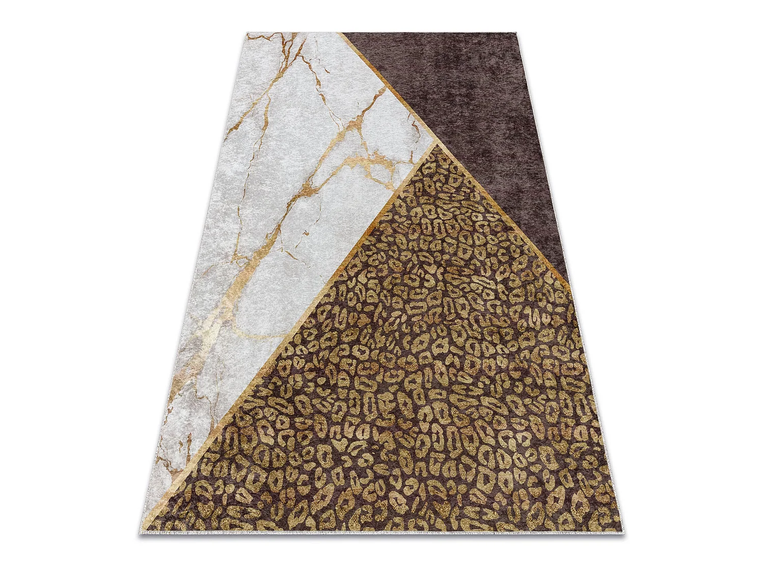 Tapis lavable MIRO 51338.805 Marbre, géométrique antidérapant - mar 160x220 cm
