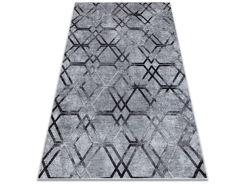 Dywan do prania MIRO 51805.803 Geometryczny, kratka antypoślizgowy -  80x150 cm