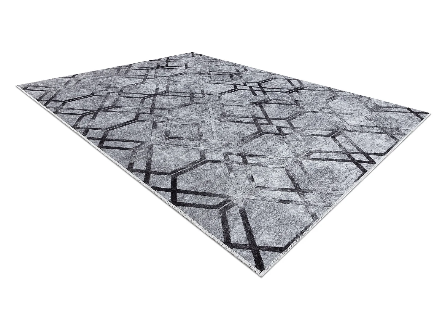 Tapis lavable MIRO 51805.803 Géométrique, treillis antidérapant - g 80x150 cm