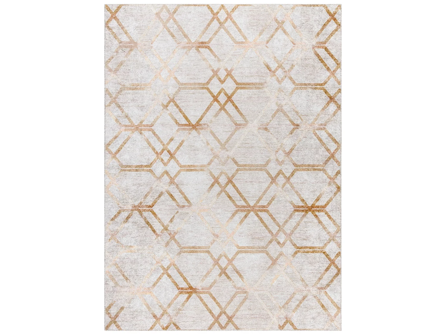 Tapis lavable MIRO 51805.804 Géométrique, treillis antidérapant - o 160x220 cm