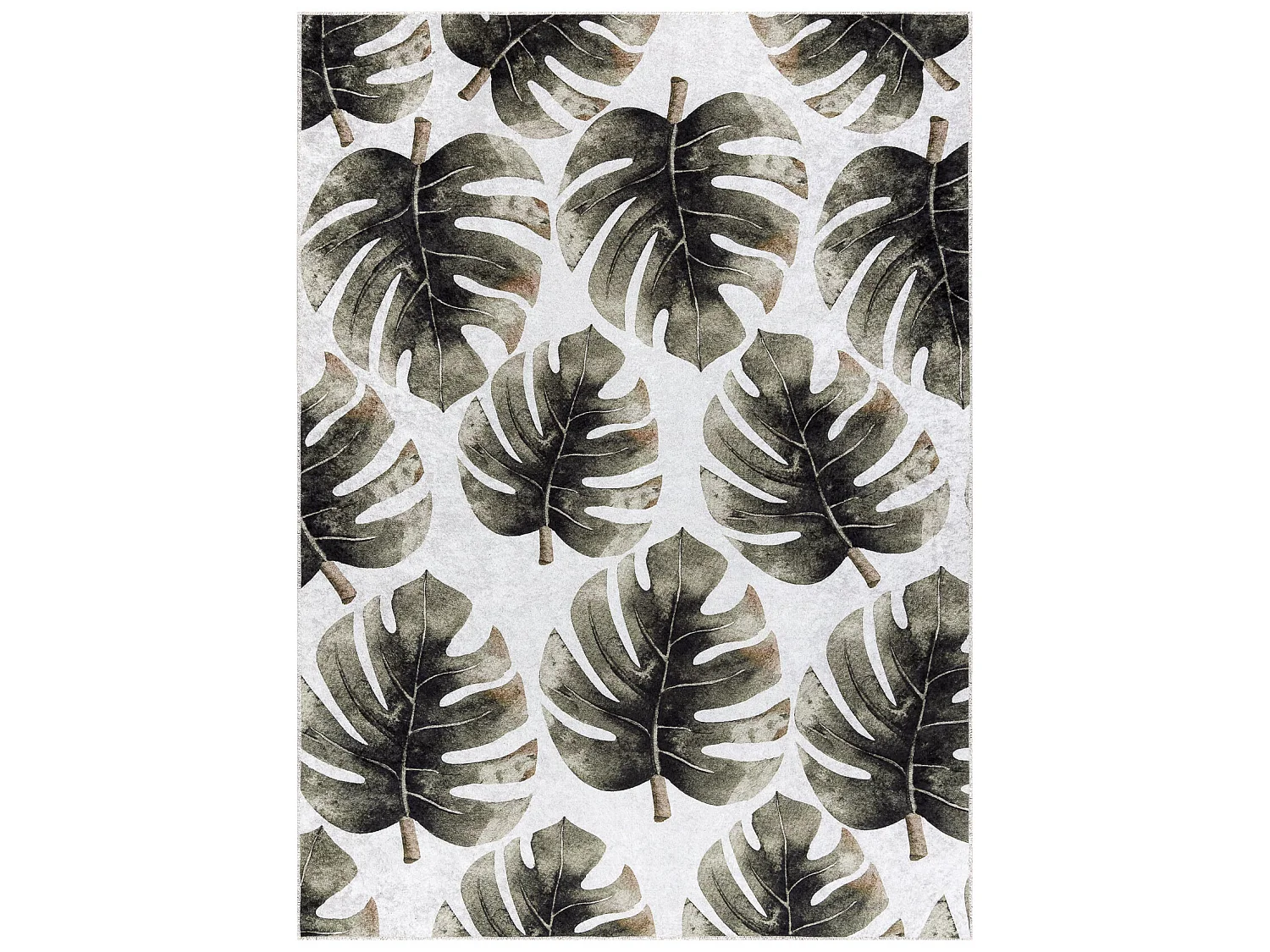 Tapis lavable MIRO 52102.801 Feuilles de monstère antidérapant - ver 80x150 cm