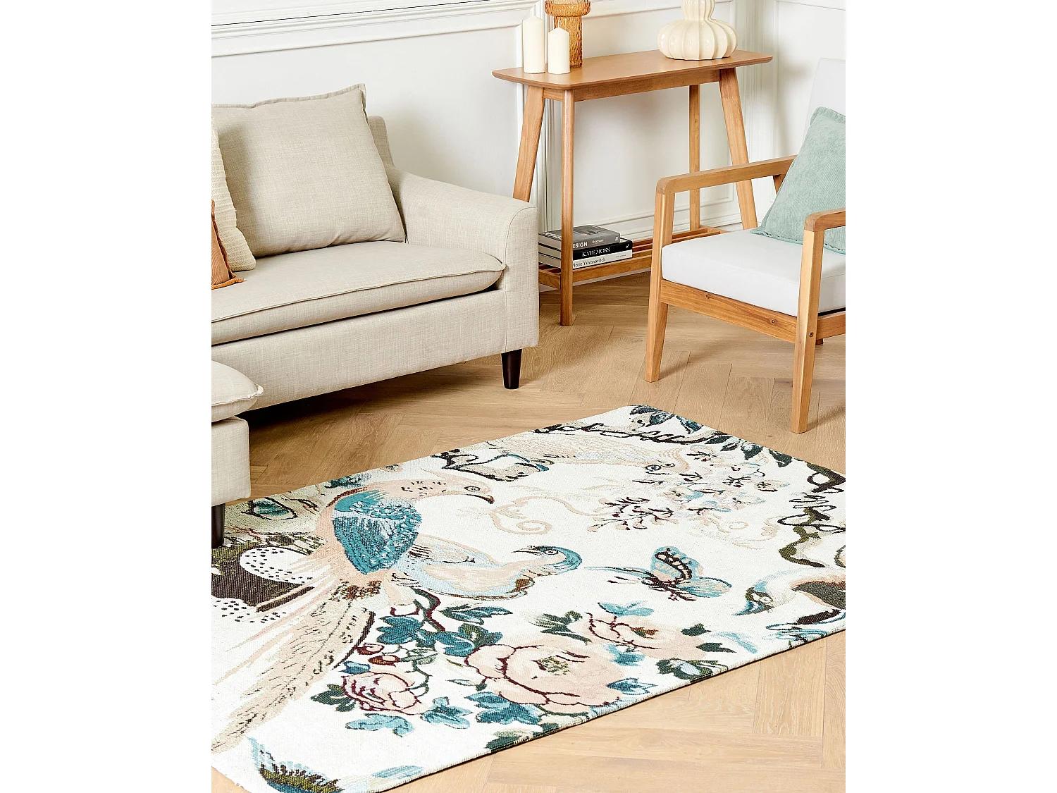 Tapis ARIHA Multicolore 140 x 200 cm Coton