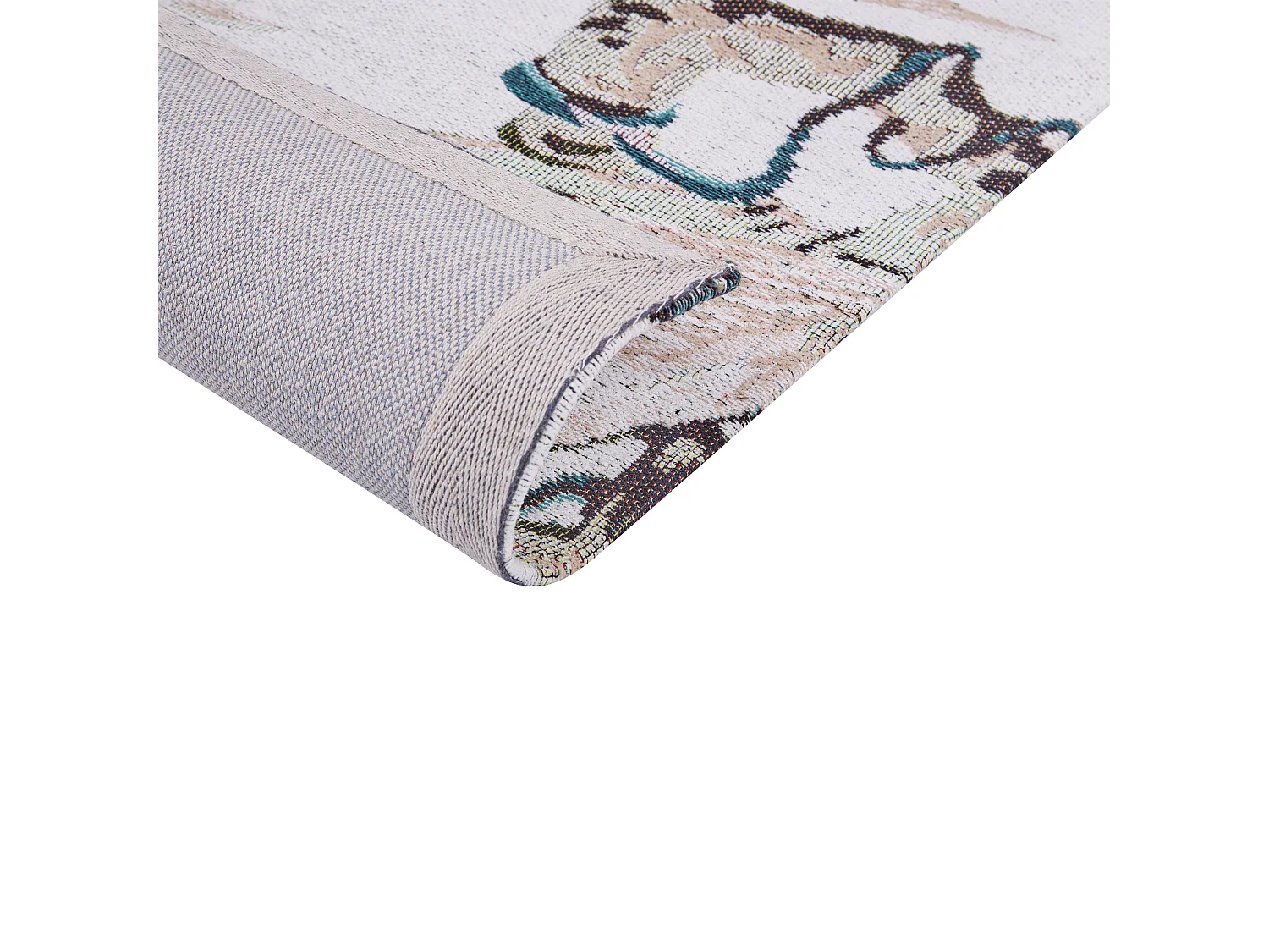 Tappeto cotone motivo uccello 200 x 300 cm Multicolore ARIHA