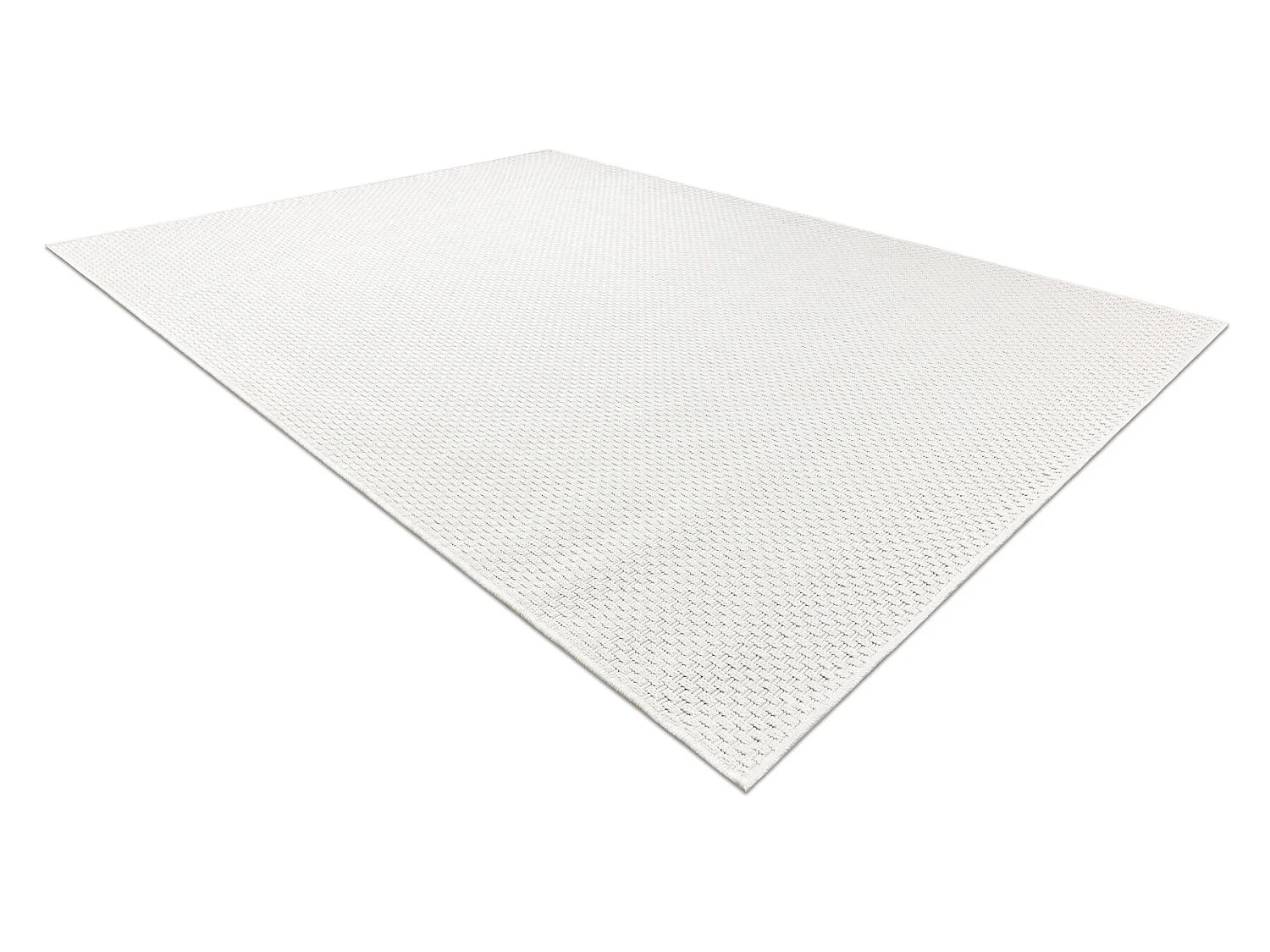 Tapis TIMO 6272 SIZAL extérieur blanc 60x100 cm