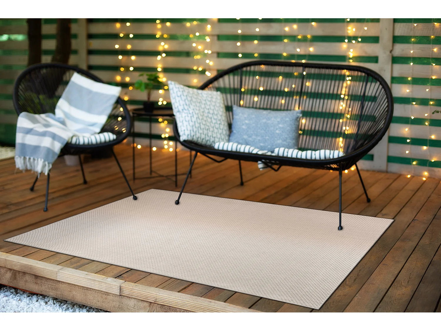 Sisal tapijt TIMO 6272 buitenshuis beige  240x330 cm