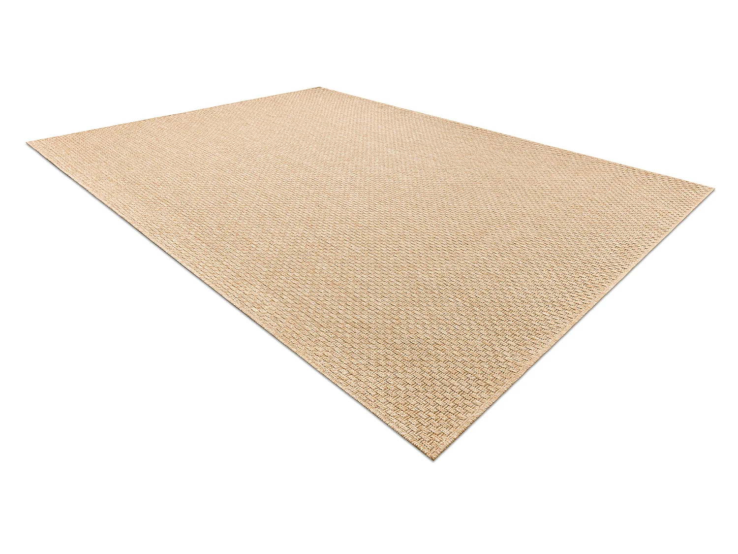 Sisal tapijt TIMO 6272 buitenshuis donker beige 120x170 cm