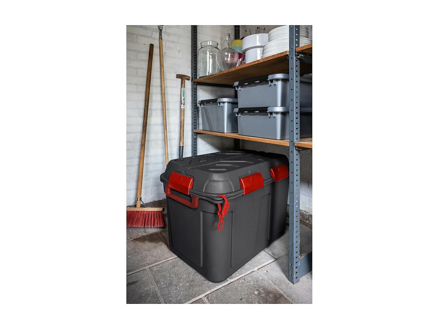 Boîte de rangement hermétique 160 Litres Q-Line