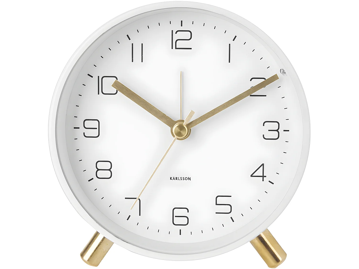 Sveglia in metallo opaco Lofty