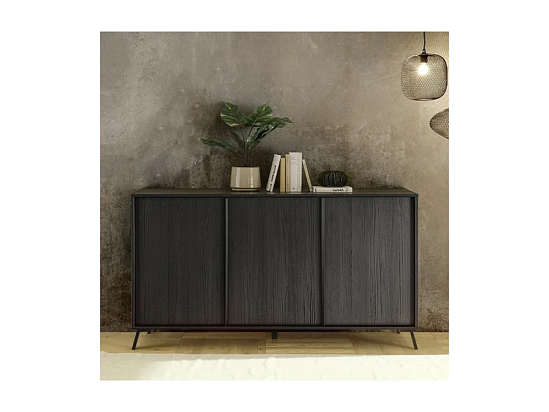 Anrichte mit 3 Türen L156 cm - City