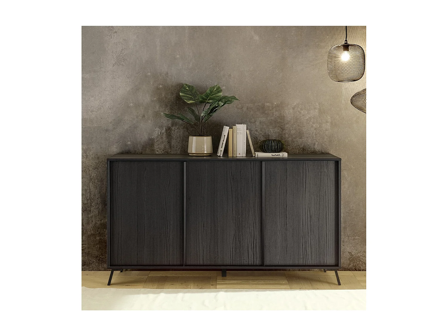 Aparador de 3 Puertas L156 cm - City