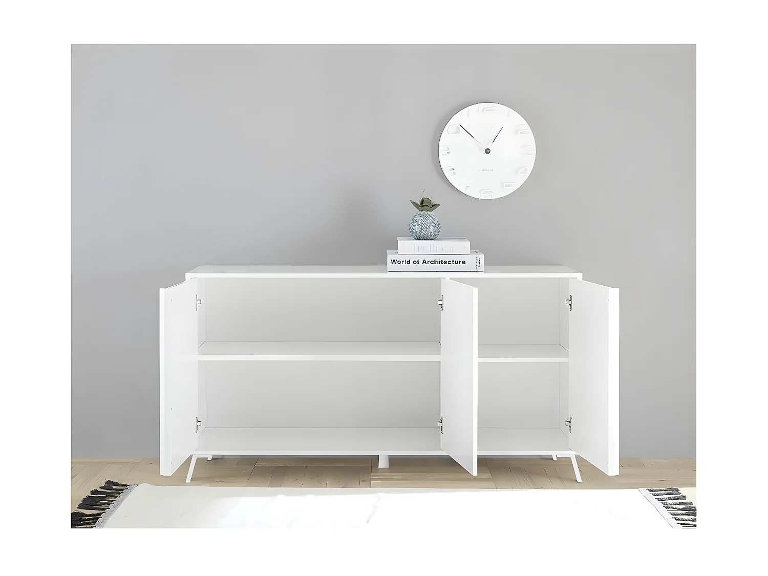 Anrichte mit 3 Türen L156 cm - City