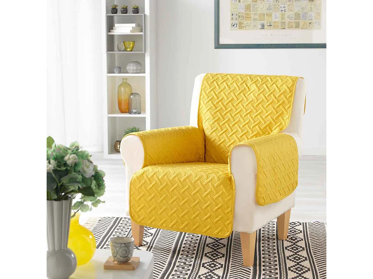 Protège Fauteuil "Lounge" 165x179cm Jaune