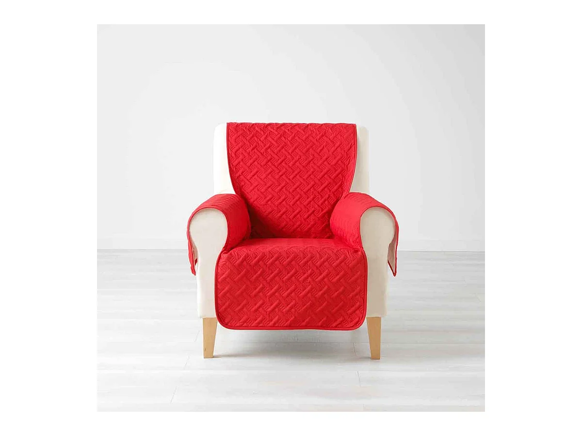 Protège Fauteuil "Lounge" 165x179cm Rouge