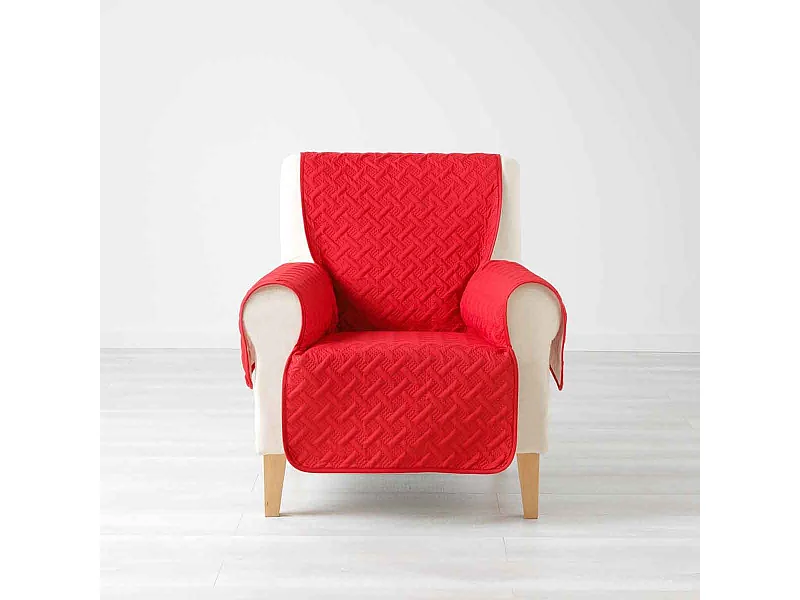 Protège Fauteuil "Lounge" 165x179cm Rouge