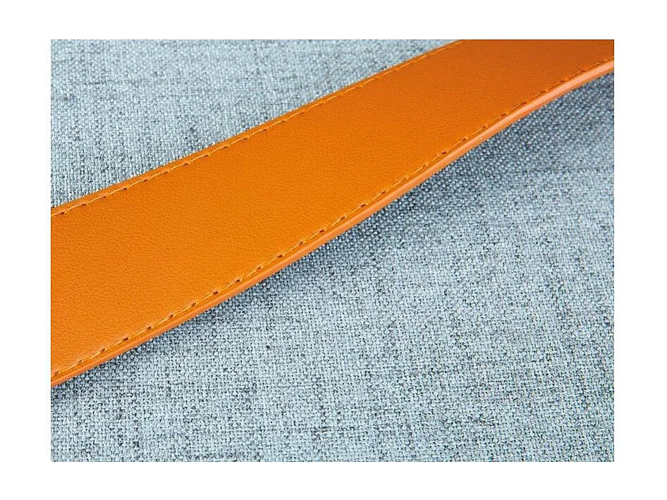 Pouf de Rangement à Anse "Dumont" 42cm Bleu