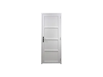 Bloc Porte Tamera Blanc H204 X L83 Poussant Droite Cotes Tableau Gd Menuiseries