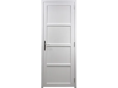 Tamera Bloque de Puerta Blanco H204 x L83 Empujando la Mesa del Lado Derecho